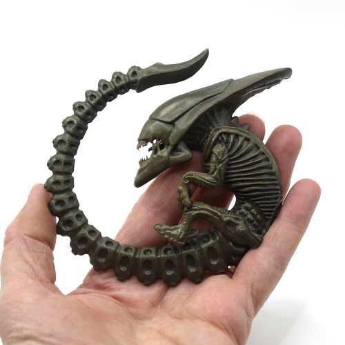 Giger Alien Warrior Foetus Embryo FRIDGE MAGNET Bronze Finish